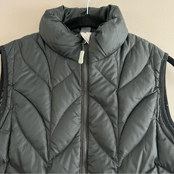 Eddie Bauer Womens Goose Down Quilted Puffer Vest EB700 Black XS - Picture 3 of 12